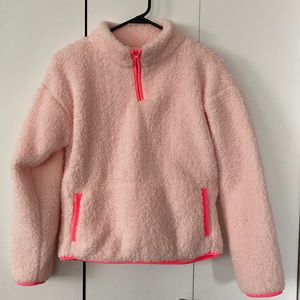 Super-cozy fleece pullover